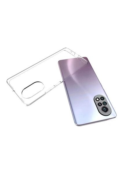 Huawei Nova 9 ile Uyumlu Kılıf Şeffaf Esnek Silikon Telefon Kılıfı Kapak