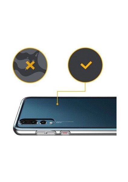 Huawei P20 Pro ile Uyumlu Kılıf Şeffaf Esnek Silikon Telefon Kılıfı Kapak fırsatları