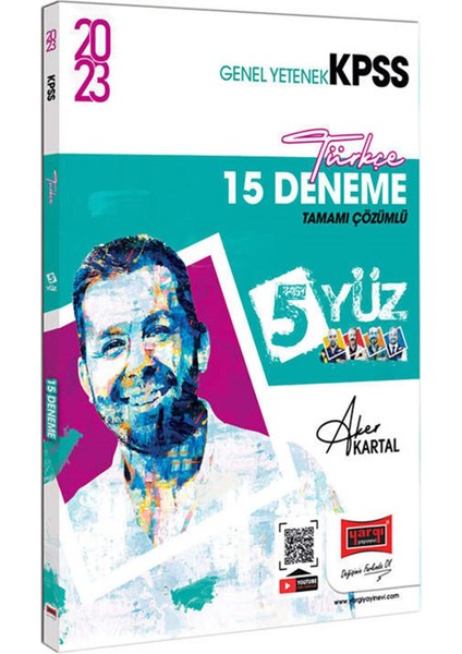 2023 KPSS 5yüz Türkçe Tamamı Çözümlü 15 Deneme
