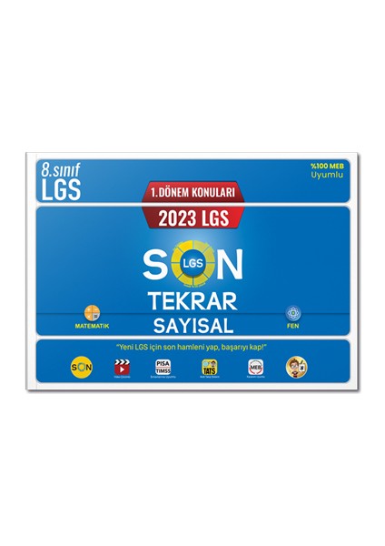 Tonguç 2023 LGS 1. Dönem Sayısal Son Tekrar