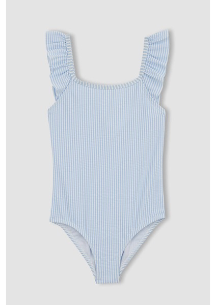 Kız Çocuk Çizgili Mayo Z3607A623HS