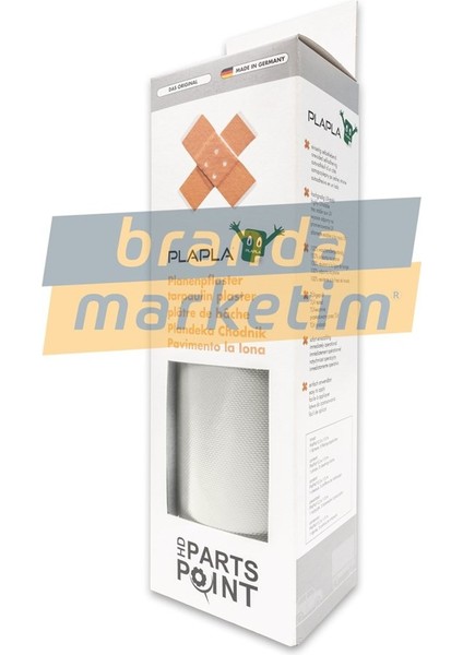 Plapla Store-Çadır Branda Tamir Seti-Beyaz Ral 9010