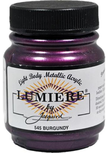 Lumiere Acrylic Paint 66ML Burgundy