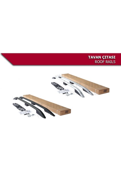 Fıat Doblo I 2001-2010 Tavan Çıtası Kısa Gri