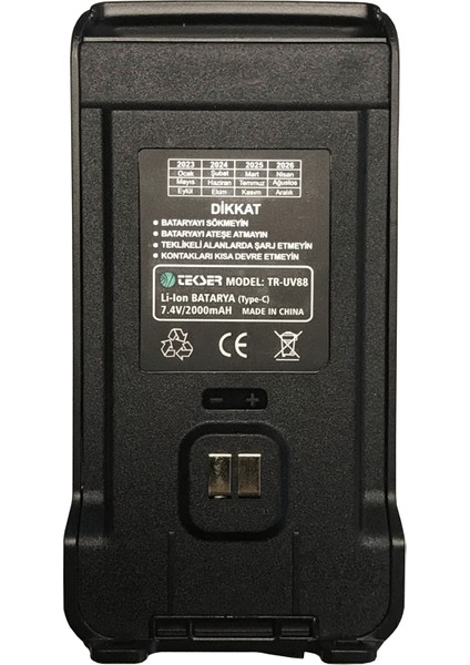 TR-UV88 Dual Band El Telsizi modelleri