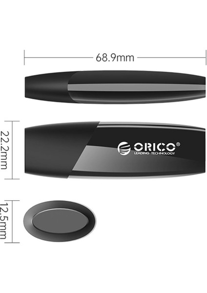 Orıco Type-C Usb3.2 Gen1 32GB Usb-C Flash Bellek Siyah