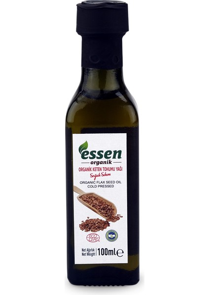 Keten Tohumu Yağı Soğuk Sıkım 100 ml