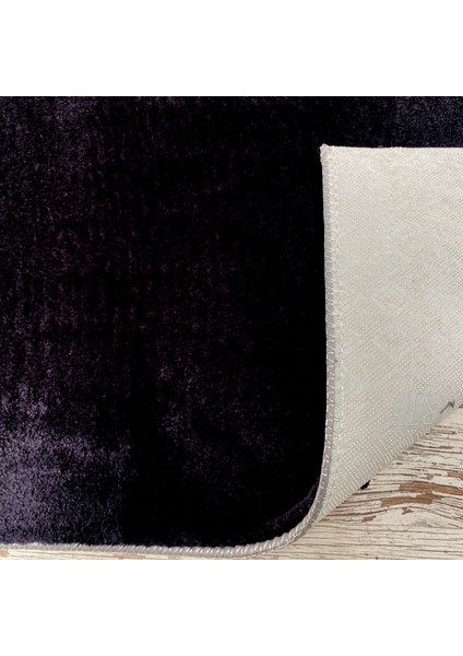Yıkanabilir Kaymaz Taban Post Peluş 4011 Siyah Kesme Yolluk Halı 100 x 825 cm fırsatları