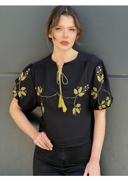 Nakışlı Bluz modelleri