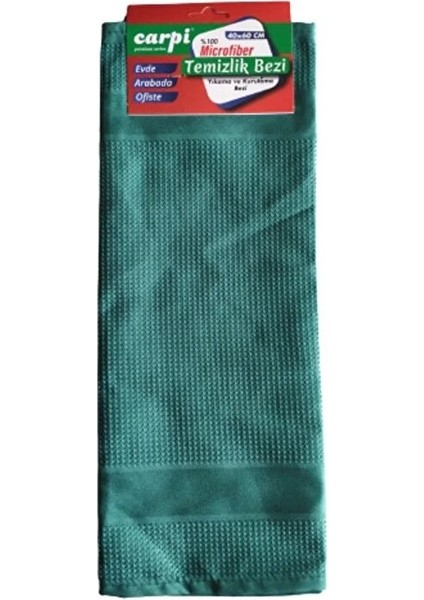 Mikrofiber Temizlik Bezi Kareli 40*60 Ebat
