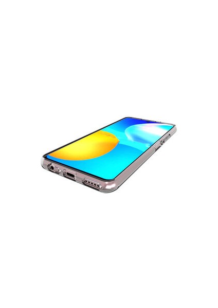 Huawei P Smart 2021 ile Uyumlu Kılıf Şeffaf Esnek Silikon Telefon Kılıfı Kapak
