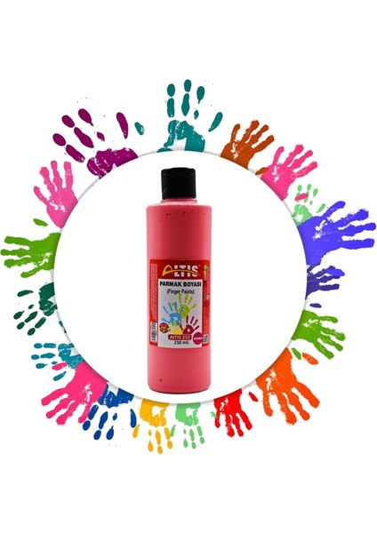 Altıs Parmak Boyası 250 Ml. Pembe