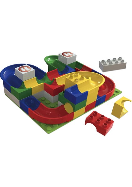 Hubelino Marble Run Başlangıç Yapım Seti (85 Parça) 420145 fırsatları
