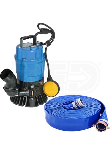 Garden Bahçe Su Pompa Hortumu Yatsı Tip 11/2 - 38 mm 20 mt