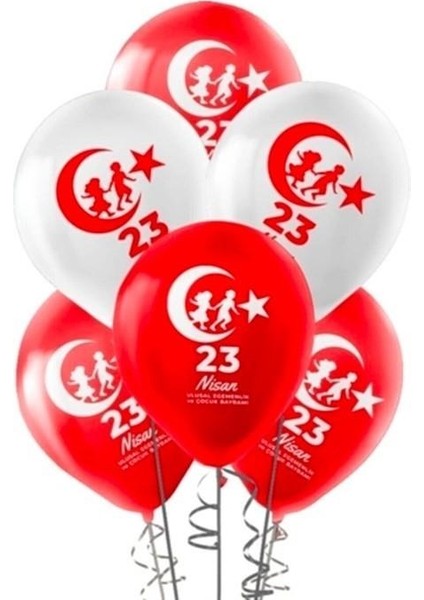 Nedı Balon 23 Nısan Baskılı 16 Lı