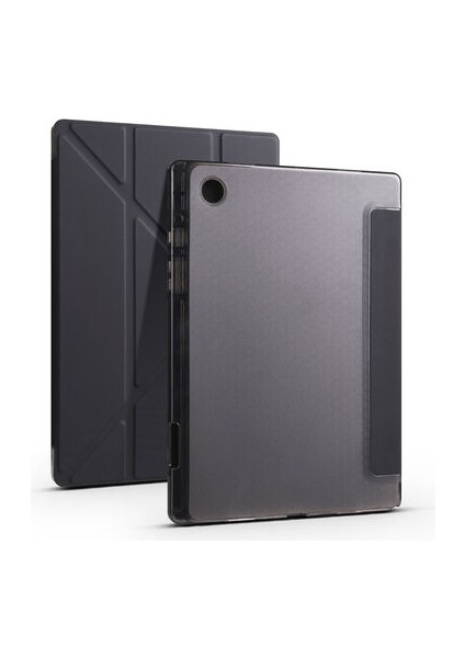 Galaxy Tab A8 10.5 SM-X207 Kalem Bölmeli Standlı Anti Şok Özellikli Kılıf