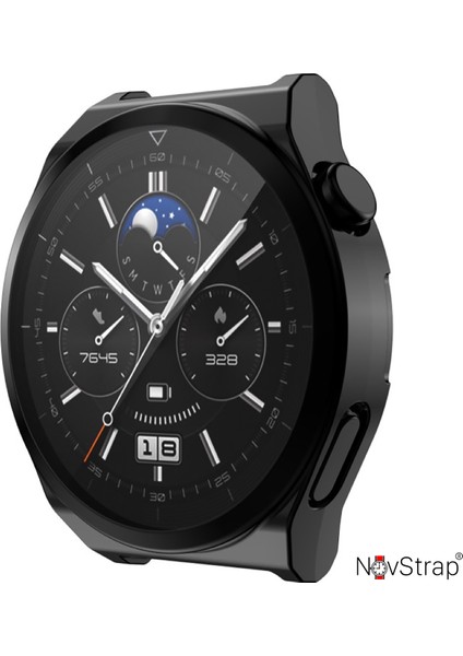 Huawei Gt3 Pro Uyumlu Ekran Koruyucu 360 Derece Kasa Koruyucu Silikon modelleri