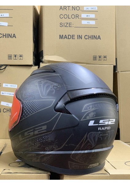 Rapıd Crypt Fullface Motorcu Kask