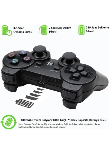 Sony Ps3 Dualshock 3 Joytick Gamepad Kontroller