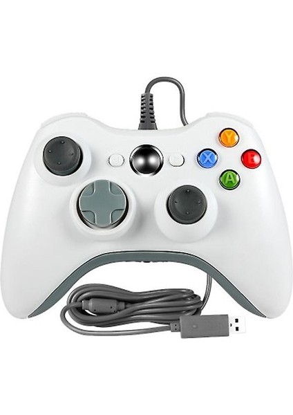 Windows Pc Uyumlu Titreşimli Kablolu Joystick Gamepad