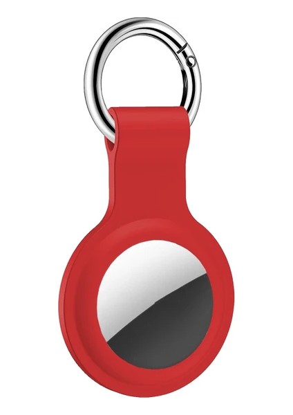 Apple Airtag Uyumlu Kılıf Anahtarlık Tam Koruma Klasik Yumuşak Silikon