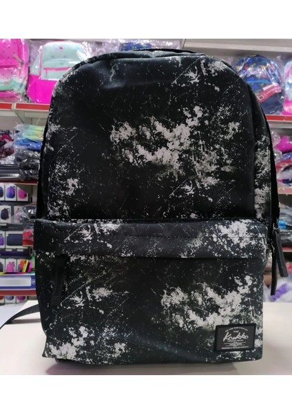 Okul Çantası/ Sırt Çantası Yeni Mermer Desenli