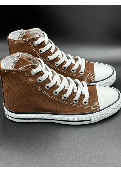 Unisex Beyaz Bilekli Uzun Boğazlı Spor Ayakkabı - Sneaker Convers