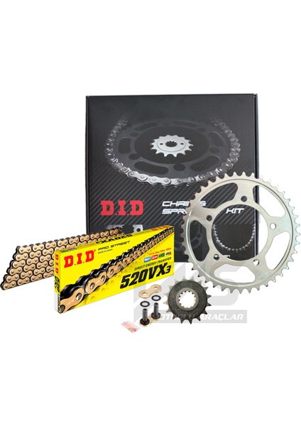 Did Vx3 Honda NC750 Integra 2014 -2020 Zincir Dişli Seti Gold