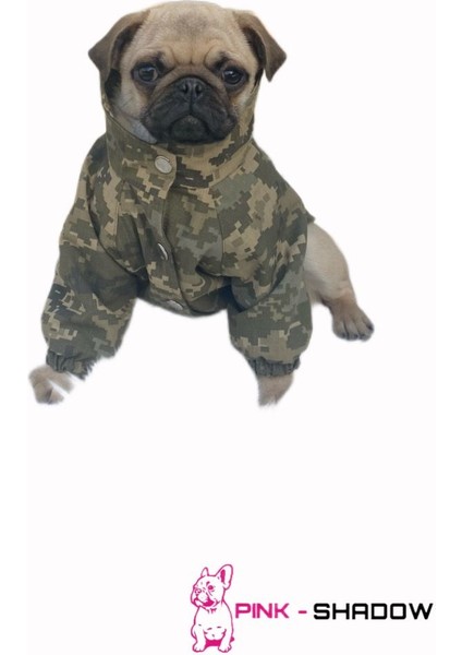 Kamuflaj Kedi Köpek Kıyafeti