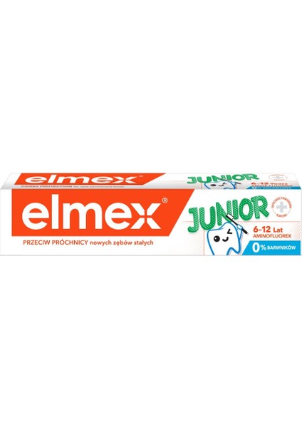 Junior 6-12 Yaş Florürlü Diş Macunu 75 ml