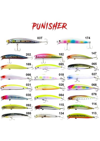 Punisher 10,5cm 16GR Floating Suni Yem