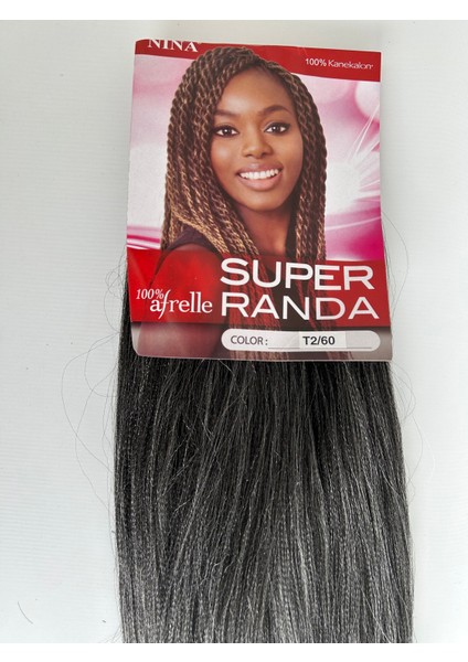 Nina Super Randa Sentetik Saç T2/60 fırsatları