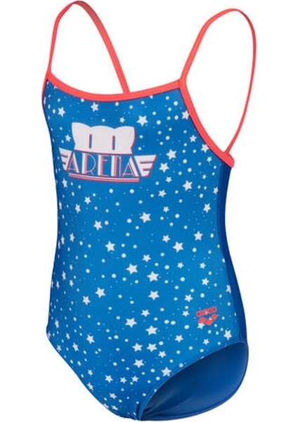 Kids G Arena Friends Swimsuit Kız Yüzücü Mayosu 006301850