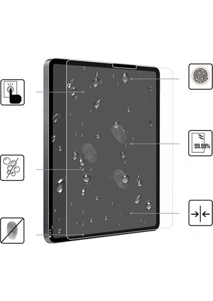 Ipad Pro 12.9 2021-2020-2018 Tempered Cam Ekran Koruyucu