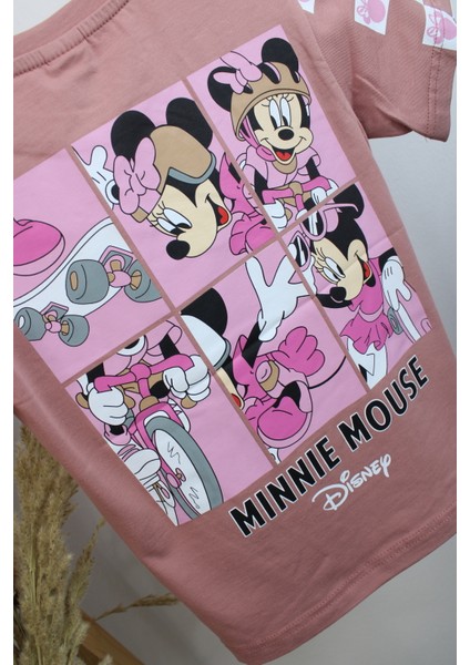 Minnie Mouse Kız Çocuk Kaprili 2li Takım Ahmminniemousetakım