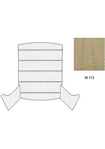 Mercedes W115 Düz Tavan Döşemesi