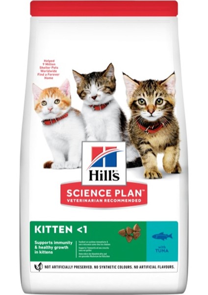 Hill’s Kitten Tuna Balıklı 1.5 kg Yavru Kuru Kedi Maması