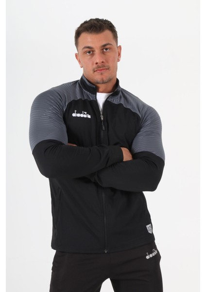 Premium Kamp Eşofmanı Tek Üst Siyah fırsatları