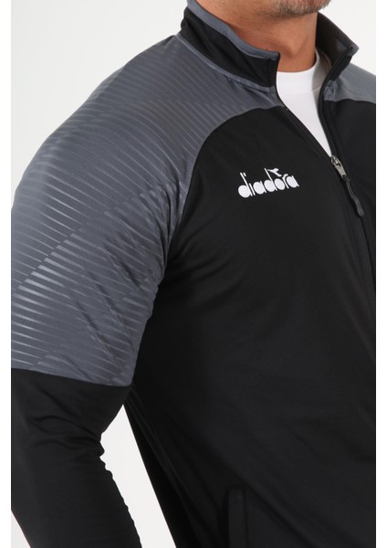 Premium Kamp Eşofmanı Tek Üst Siyah indirimleri