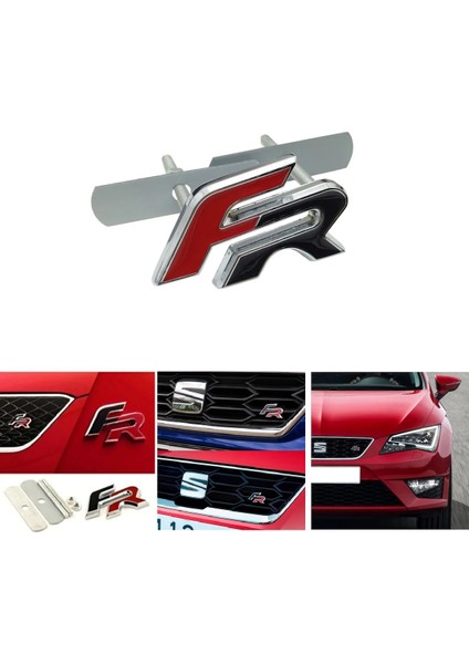 Seat Leon ve Ibiza Uyumlu Ön Panjur Logosu Civatalı