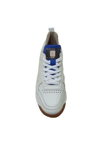 Beyaz Deri Erkek Sneaker Spor Ayakkabı
