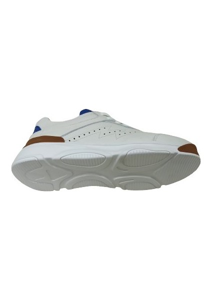 Beyaz Deri Erkek Sneaker Spor Ayakkabı