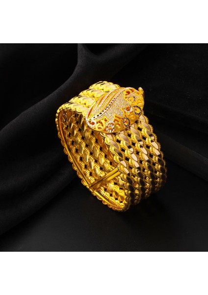 Yaşam Çiçeği Kilitli Burma Altın Bilezik fırsatları