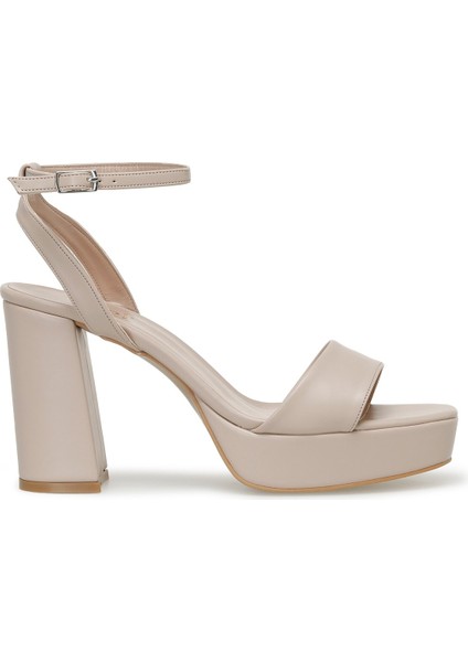 Incı Fraco 3fx Bej Kadın Topuklu Sandalet
