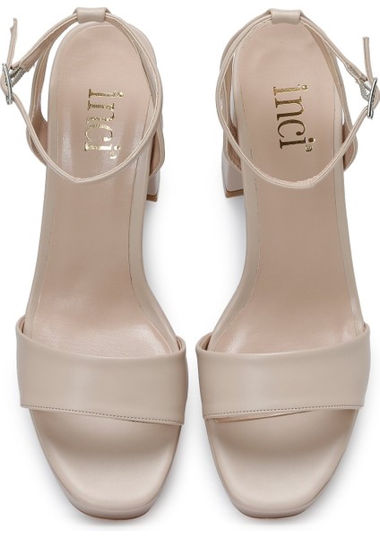 Incı Fraco 3fx Bej Kadın Topuklu Sandalet fırsatları