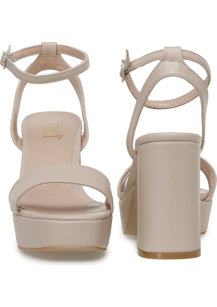 Incı Fraco 3fx Bej Kadın Topuklu Sandalet indirimleri