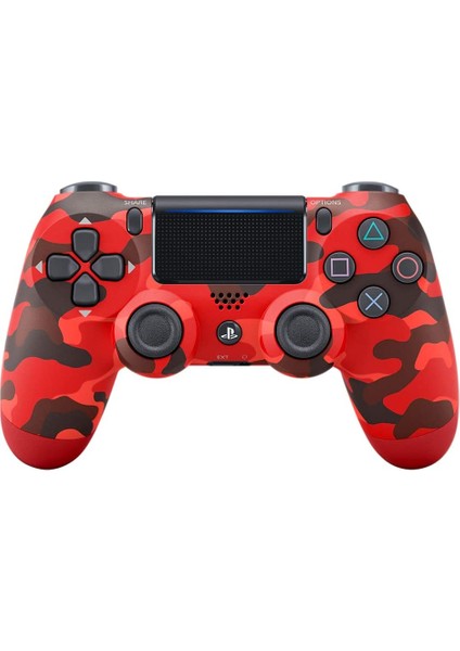 Orj Ps4 Dualshock Controller Red Camouflage