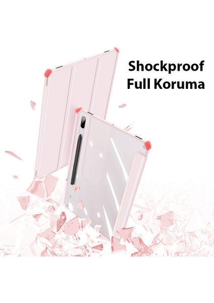 Dux Ducis Sm Galaxy Tab S8 PLUS(X800-X806) S7 Fe (T730-T736B) S7 PLUS(T970-T976B) Kılıf Toby Series