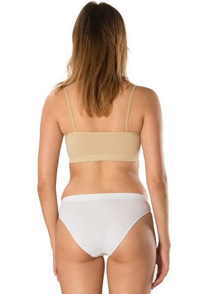 Ince Ip Askılı Crop Top Büstiyer Crop Ten fiyatları