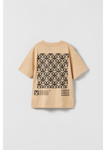 Yeni Sezon Minecraft Baskılı Unisex Tişört modelleri